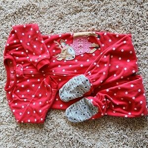 Carter's sleeper with feet